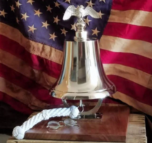  Large Memorial Eagle Bell Second