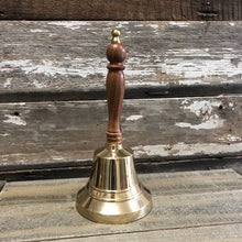  11 Inch Polished Brass Hand Bell Second