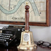 13 Inch Engravable Polished Hand Bell With Cancer Medallion