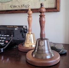  Handbell Walnut Wood Base