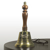9 Inch Engravable Polished Brass Handbell