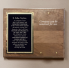Eagle Scout Personalized Compass On Wood Plaque
