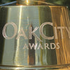 Engraving Closeup on Polished Brass