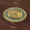 Large Deluxe Personalized Air Force Keepsake Box With Medallion Engraving Instructions