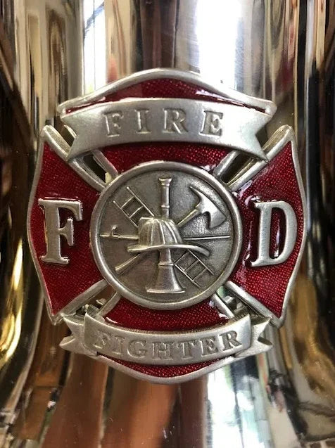 Medium Deluxe Memorial Fire Fighter Emblem Eagle Bell