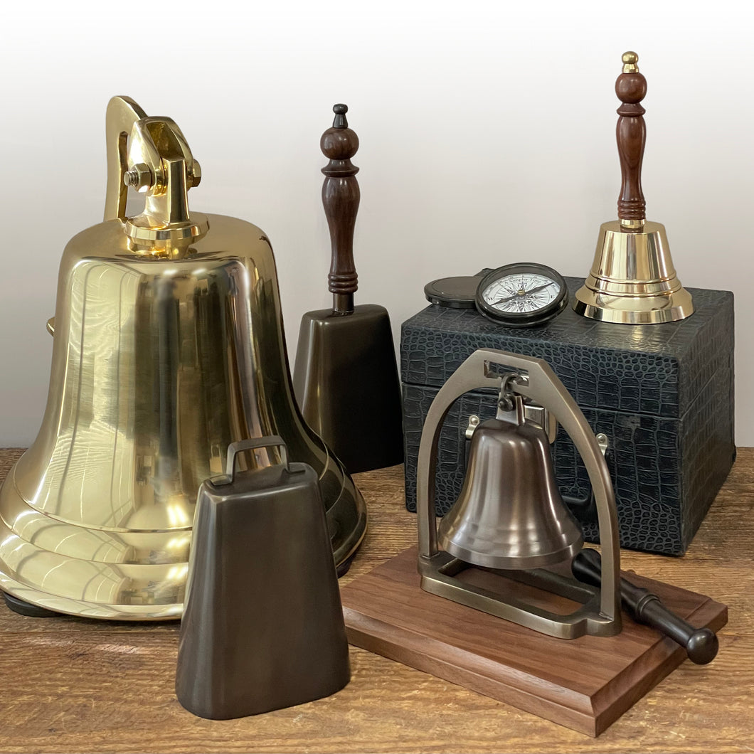  Mini Brass Bells : Office Products