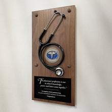  Engraved Physician Stethoscope Plaque Main Image