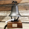 Large Deluxe Dark Bronze Brass Memorial Bell With Eagle Second