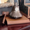 Medium Engravable Antiqued Brass Stock Market Bell