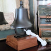 Medium Deluxe Engravable Dark Bronze Finish Memorial Bell