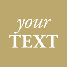  Text Engraving - Item 6F