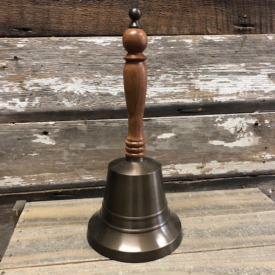 13" Antiqued Brass Hand Bell Second