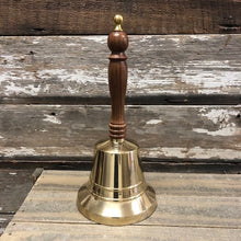  13 Inch Polished Brass Hand Bell Second