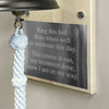 7 Inch Diameter Dark Bronze Cancer Medallion Maple Plaque