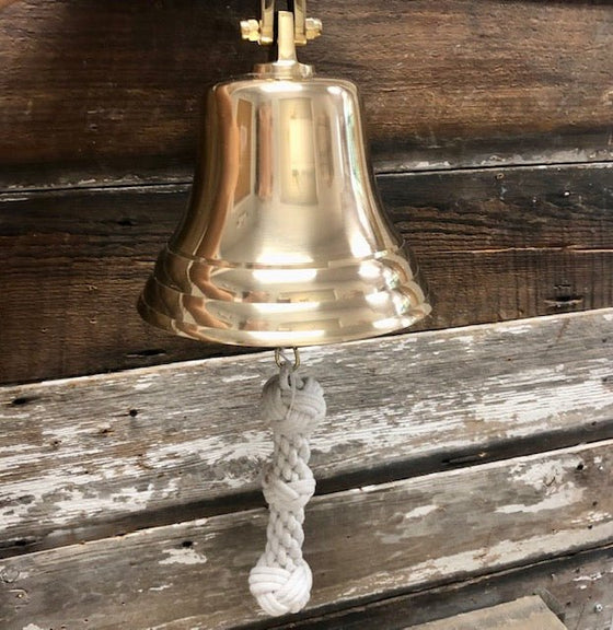 7 Inch Diameter Polished Wall Bell Second