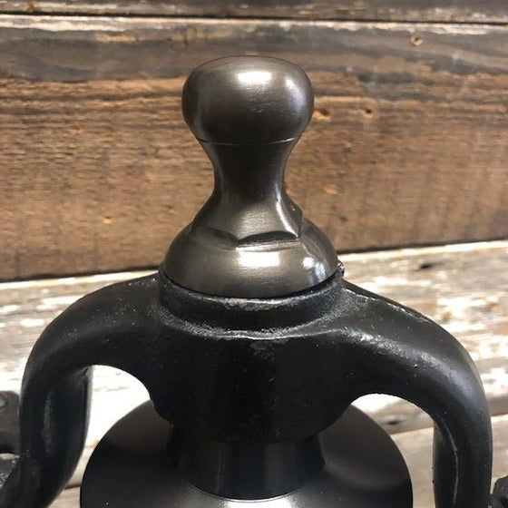 Large Deluxe Engravable Dark Antiqued Railroad Bell