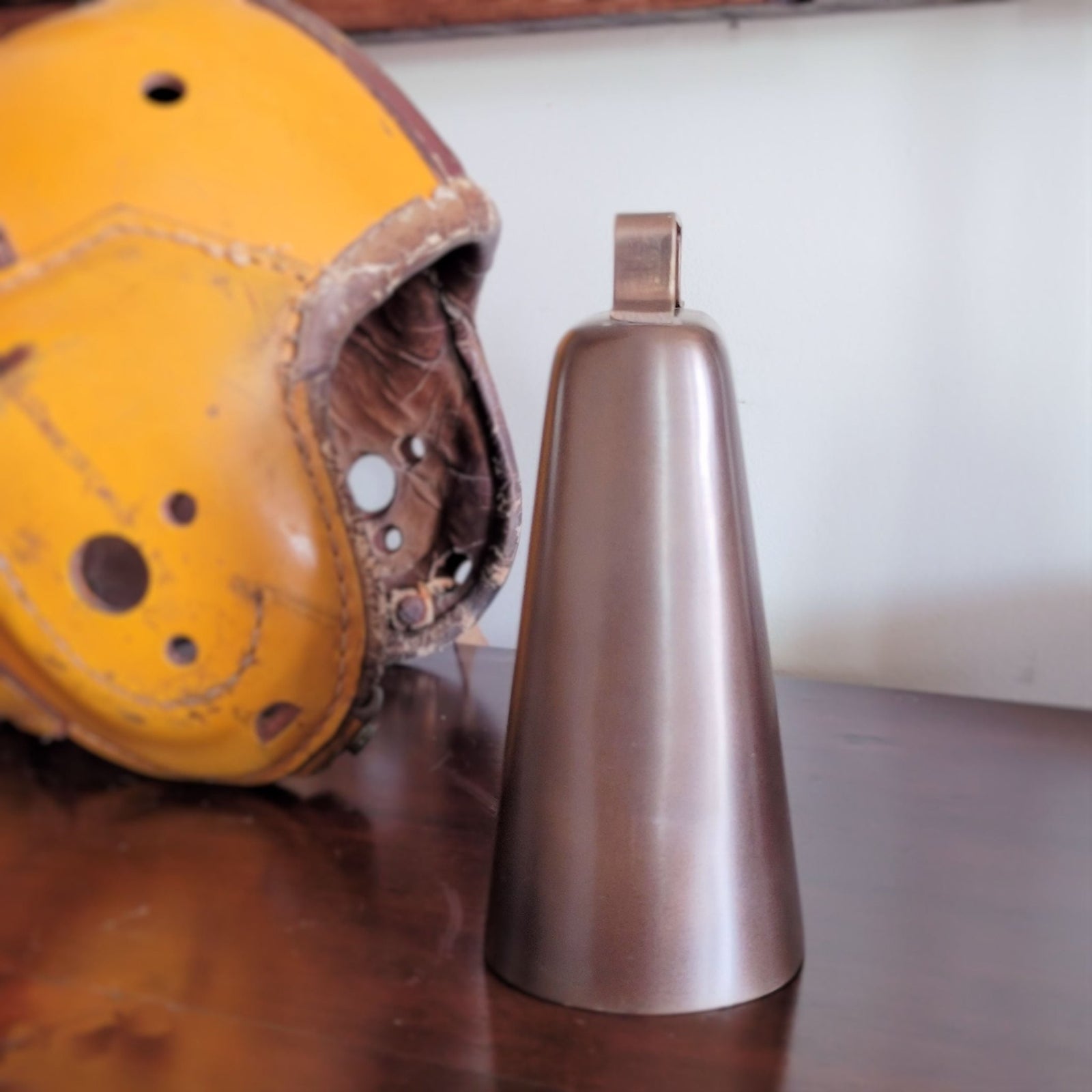 Large Engravable Antiqued Brass Cowbell – BrassBell
